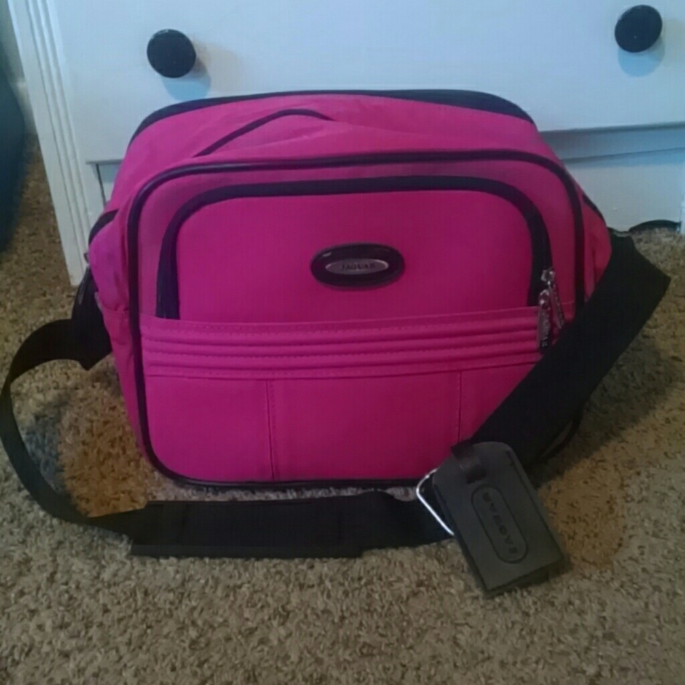 Hot pink carry on travel bag!
